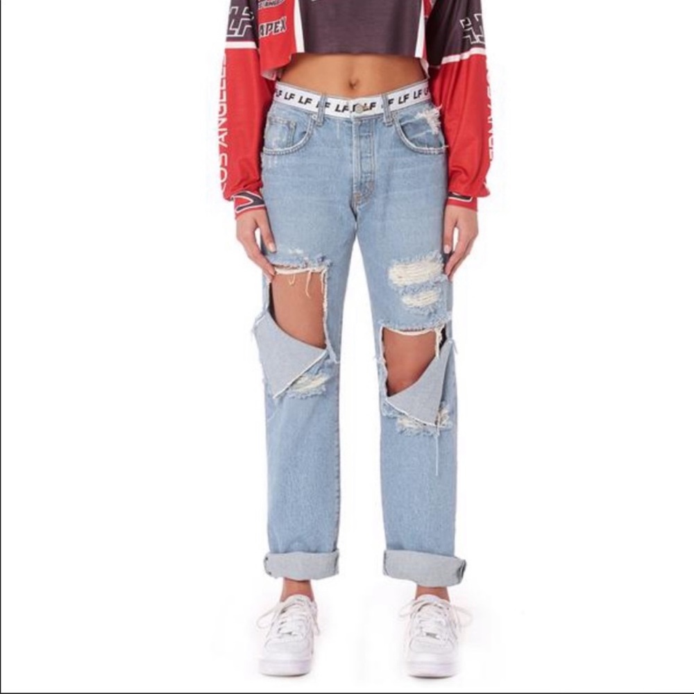 LF Distressed Jeans